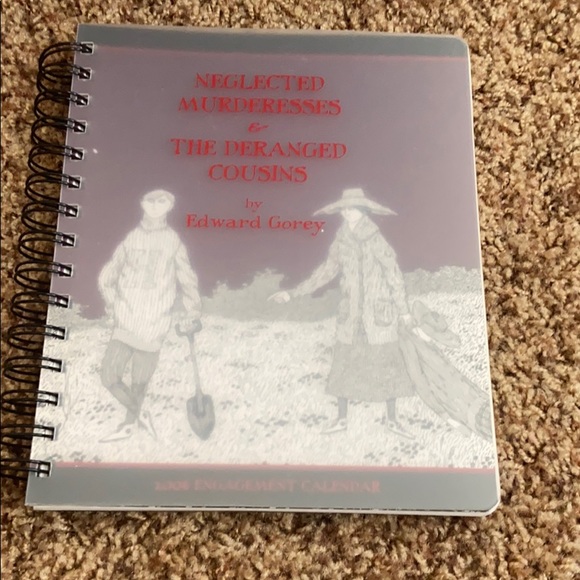 Other - Vintage Edward Gorey Calendar Neglected 2006